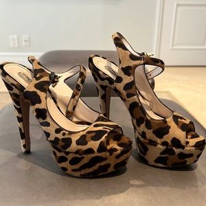 Prada Cheetah Heels